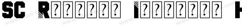 SC Regular Identity H字体转换